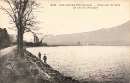FRANCE - Aix Les Bains - Route Du Viviers - Le Lac Du Bourget -  Carte Postale Ancienne - Aix Les Bains