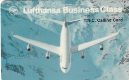 GERMANY - Lufthansa Business Class, T.N.C. Promotion Prepaid Card, Used - Aerei