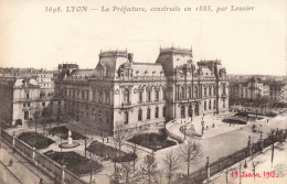 FRANCE - Lyon - La Préfecture, Construite En 1885 Par LOUVIER -  Carte Postale Ancienne - Lyon 3