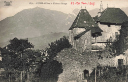 FRANCE - Conflans Et Le Château Rouge - Vue -  Carte Postale Ancienne - Other & Unclassified