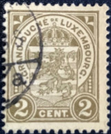 Luxembourg - Luxemburg - C18/33 - 1907 - (°)used - Michel 85 - Staatswapen - 1907-24 Abzeichen