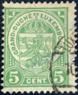 Luxembourg - Luxemburg - C18/33 - 1907 - (°)used - Michel 87 - Staatswapen - 1907-24 Coat Of Arms