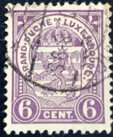 Luxembourg - Luxemburg - C18/33 - 1907 - (°)used - Michel 88 - Staatswapen - 1907-24 Abzeichen