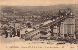 FRANCE - Marseille - Vue Prise De Notre Dame De La Grande - Térasse Des Ascenseurs - Carte Postale Ancienne - Unclassified