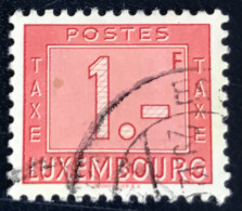 Luxembourg - Luxemburg - C18/33 - 1946 - (°)used - Michel 30 - Strafport - Cijfer - Portomarken
