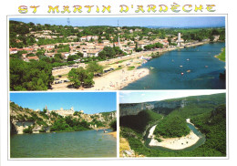 ST MARTIN, D'ARDECHE, COMMUNE, BEACH, SEA, FRANCE - Saint Martin De Valamas