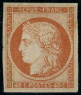 ** N°5A 40c Orange Foncé - TB - 1849-1850 Ceres