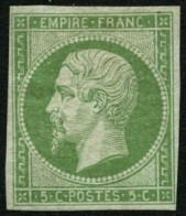 ** N°12 5c Vert - B - 1853-1860 Napoléon III