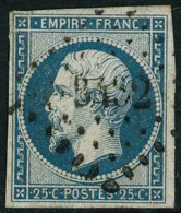 Obl. N°15 25c Bleu - TB - 1853-1860 Napoléon III