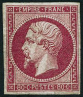 ** N°17B 80c Rose - TB - 1853-1860 Napoléon III.