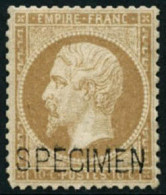 ** N°21c 10c Bistre - TB - 1862 Napoleon III