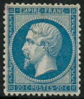 ** N°22 20c Bleu - TB - 1862 Napoléon III.