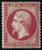 * N°24 80c Rose - TB - 1862 Napoléon III