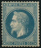 ** N°29A 20c Bleu, Type I - TB - 1863-1870 Napoléon III Lauré