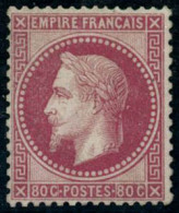 ** N°32 80c Rose - TB - 1863-1870 Napoléon III Lauré