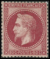 ** N°32 80c Rose - TB - 1863-1870 Napoléon III Lauré