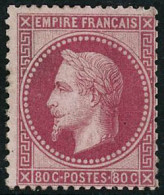 ** N°32 80c Rose - TB - 1863-1870 Napoléon III Con Laureles