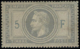 ** N°33 5F Empire - TB - 1863-1870 Napoléon III Lauré