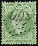 Obl. N°35 5c Vert Pâle S/bleu - TB - 1863-1870 Napoléon III. Laure
