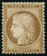 ** N°36 10c Bistre-jaune - TB - 1870 Siège De Paris