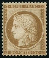 ** N°36 10c Bistre-jaune - TB - 1870 Siege Of Paris