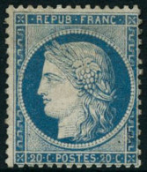 ** N°37 20c Bleu - TB - 1870 Siege Of Paris