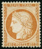 * N°38 40c Orange, Très Bien Centré, Quasi SC - TB - 1870 Asedio De Paris