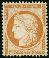 * N°38 40c Orange, Très Bien Centré, Quasi SC - TB - 1870 Belagerung Von Paris