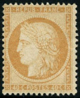 * N°38b 40c Orange Clair, Quasi SC - TB - 1870 Asedio De Paris