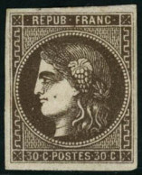 ** N°47 30c Brun - TB - 1870 Emission De Bordeaux