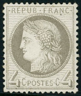 ** N°52 4c Gris, Pièce De Luxe - TB - 1871-1875 Cérès