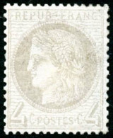 ** N°52 4c Gris - TB - 1871-1875 Cérès