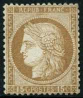 * N°55 15c Bistre - TB - 1871-1875 Ceres