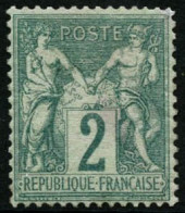 ** N°62 2c Vert - TB - 1876-1878 Sage (Typ I)