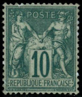 ** N°65 10c Vert, Pièce De Luxe - TB - 1876-1878 Sage (Type I)