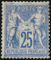 * N°68 25c Outremer, Qualité Standard - B - 1876-1878 Sage (Typ I)