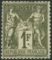 ** N°72 1F Bronze, Pièce De Luxe - TB - 1876-1878 Sage (Type I)