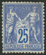 * N°72 1F Bronze, Fraicheur Postale Signé Calves - TB - 1876-1878 Sage (Typ I)