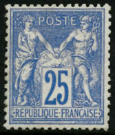 * N°78 25c Outremer - TB - 1876-1898 Sage (Tipo II)