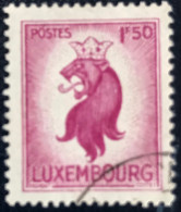 Luxembourg - Luxemburg - C18/33 - 1945 - (°)used - Michel 393 - Heraldische Leeuw - 1945 Heraldischer Löwe