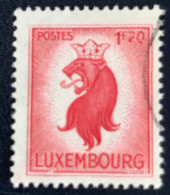 Luxembourg - Luxemburg - C18/33 - 1945 - (°)used - Michel 392 - Heraldische Leeuw - 1945 Lion Héraldique