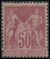 ** N°104 50c Rose - TB - 1898-1900 Sage (Type III)