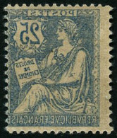 ** N°127a 25c Bleu, Impression Recto-verso - TB - Other & Unclassified