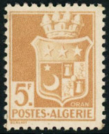 ** N°197A 5F Rouge-orange Sans Surcharge, Signé Brun - TB - Other & Unclassified