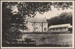 The Star & Garter Home, Sandgate, Kent, C.1930 - RP Postcard - Folkestone
