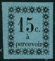 ** N°4 15c Noir S/bleu-pâle - TB - Autres & Non Classés