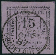 Obl. N°8 15c Violet - TB - Autres & Non Classés