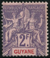 ** N°48 2F Violet S/rose - TB - Other & Unclassified