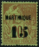 ** N°5 15 Sur 20c Brique S/vert - TB - Other & Unclassified