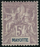 ** N°14 5F Violet S/gris - TB - Other & Unclassified